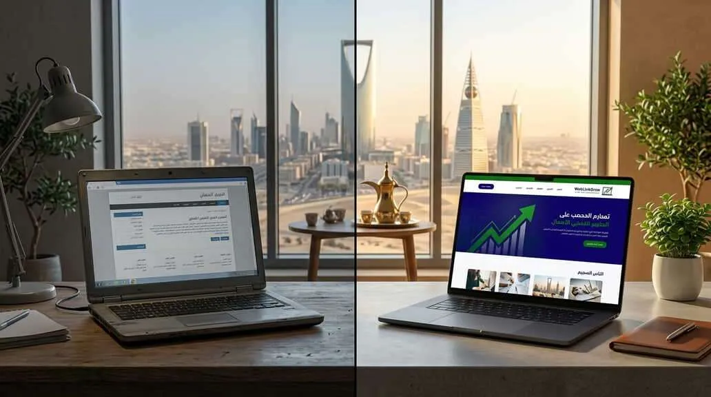 تتفاوت اسعار تصميم المواقع الإلكترونية ولكن تختلف جودتها. جرب ويب لينك جرو لتحصل على الجودة الأعلى بسعر اقتصادي