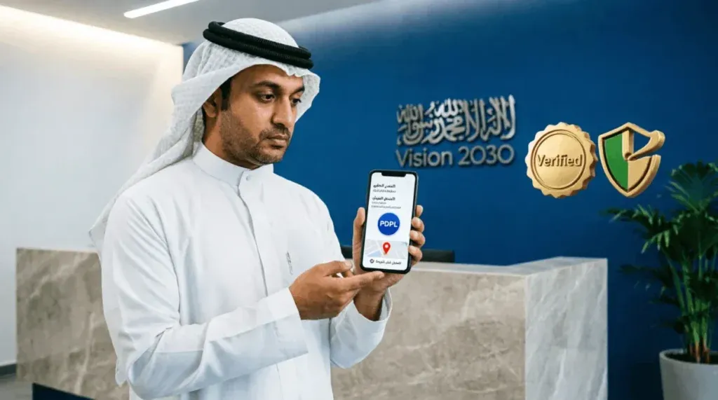 المواقع الإلكترونية المصممة عبر ويب لينك جرو متوافقة مع انظمة حماية البيانات والخصوصية